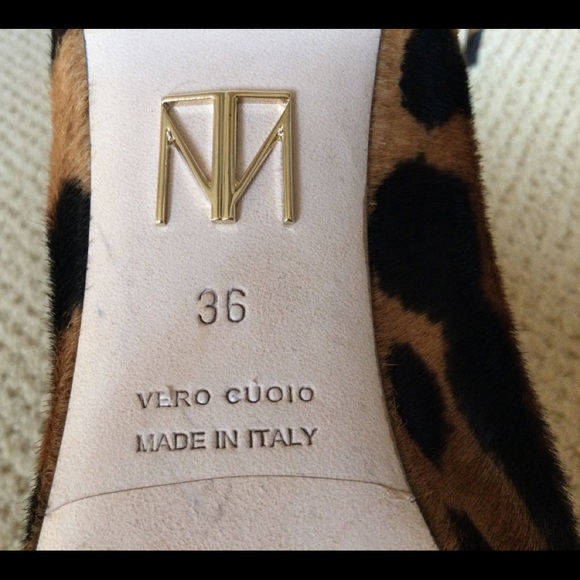 Tamara Mellon Charge Brown Leopard print Booties size 36 - Picture 10 of 12